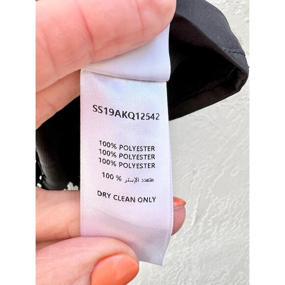 Opening Ceremony Black and White Mesh Crop Top - Picture 10 of 10